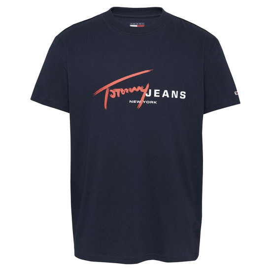 Tommy Hilfiger Ανδρική κοντομάνικη μπλούζα Graffiti Signature Logo T-Shirt